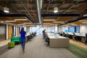 贸易公司吊顶装饰装修图片