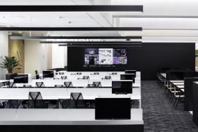 贸易公司吊顶设计装修图片