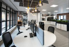 贸易公司吊顶装修实景图图片大全