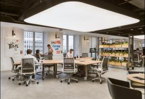 贸易公司吊顶装饰设计效果图片