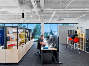 金融公司吊顶金融装饰效果图