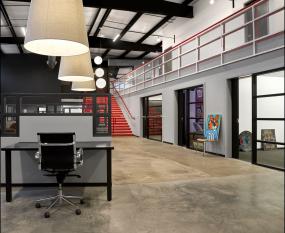 传媒文化公司吊顶装修设计效果图