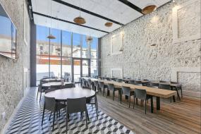 办公室木地板装修实景图图片大全