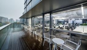 办公室木地板装修效果图大全