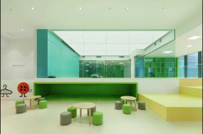 最新外国幼儿园装饰实景图