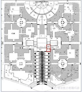 展厅平面布置装潢效果图