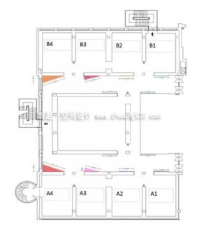 最新展厅平面布置设计图片