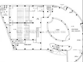 展厅平面装修实景图片