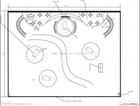 展厅平面布置装修实景图片大全