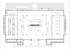 展厅平面装修图片