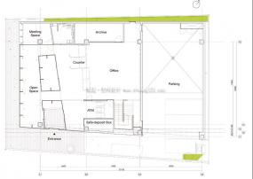 展厅平面布置设计装修图片