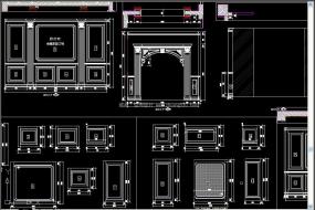 展厅平面布置装修高清效果图
