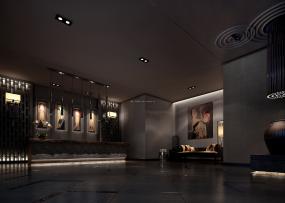 中式快餐店设计装饰效果图片