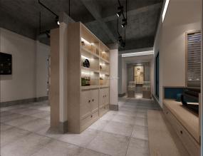 高端中式快餐店装修效果图