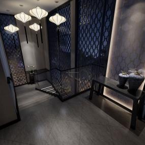 中式快餐店设计装饰图片