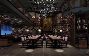 最新菜馆装修设计效果图