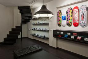 高端鞋帽店展柜装修效果图