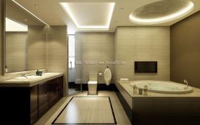 2018年酒店卫生间装修效果图