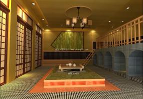 汗蒸房装饰效果图