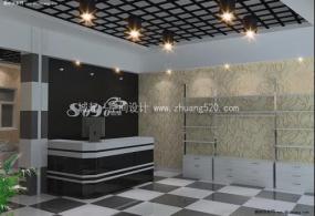 2018理发店门头装修效果图