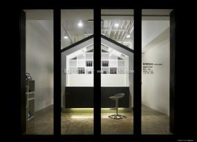 理发店门头装修实景图片