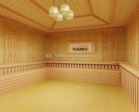 汗蒸房装修高清效果图