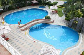 游泳池设计装修高清图片