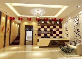 宾馆大厅装潢图片