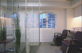 理发店门头装修方案效果图