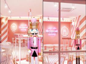 专业冰淇淋店装修设计图片