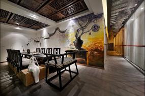 外国茶餐厅装潢图片