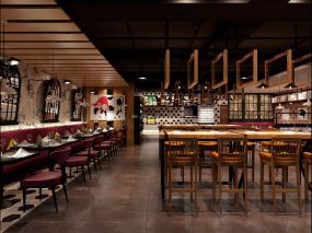 最新西餐厅装饰效果图