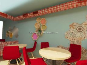 外国奶茶店装饰设计效果图片