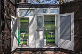 外国奶茶店装修实景图图片