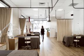 2018年小型美甲店装修效果图