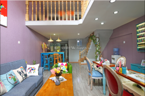 高档小型美甲店装修图片大全