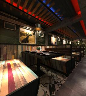 主题餐厅装饰装修效果图