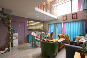 小型美甲店装饰设计图片大全