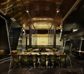 日式料理装潢效果图