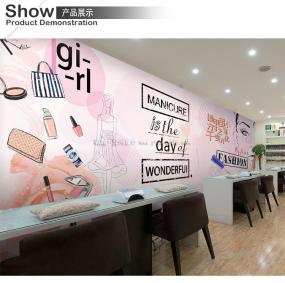 国外美甲店装修设计效果图大全