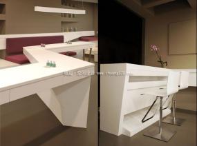 国外美甲店装饰设计效果图大全