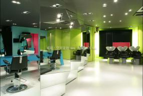 美容美发店设计装饰效果图