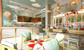 2018冰淇淋加盟店装修效果图