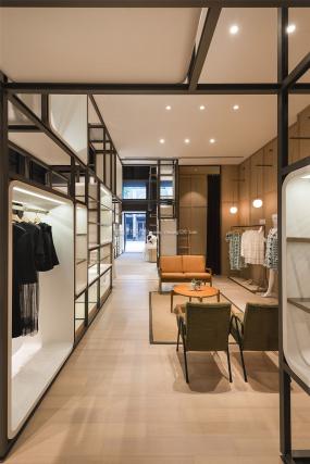 最新品牌女装店装修设计效果图