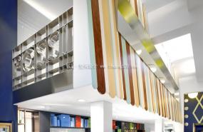 冰淇淋加盟店装修设计效果图片