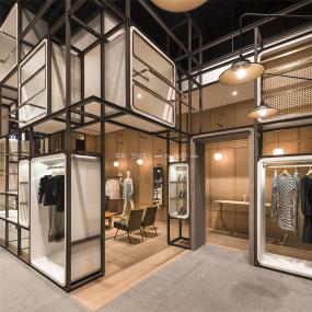 品牌女装店装修设计图片