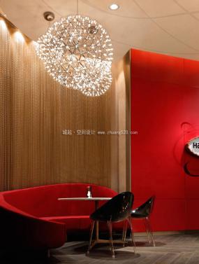 冰淇淋加盟店设计装修效果图片