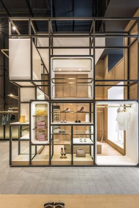 品牌女装店装修设计效果图大全