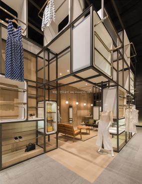 专业品牌女装店装修设计图片