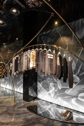 品牌女装店装潢效果图